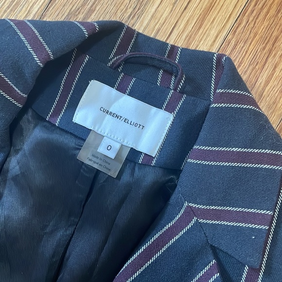 Current Elliot Striped Blazer - Picture 3 of 6